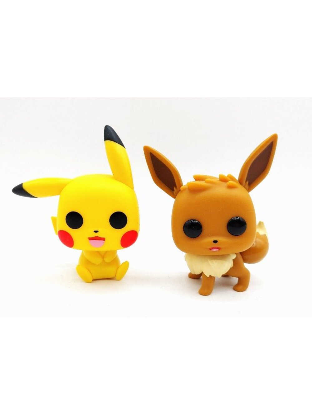 Eevee and Pikachu Pokemon Funko POP! Vinyl Figures - no box